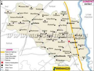 Godrej Plots Sonipat Location