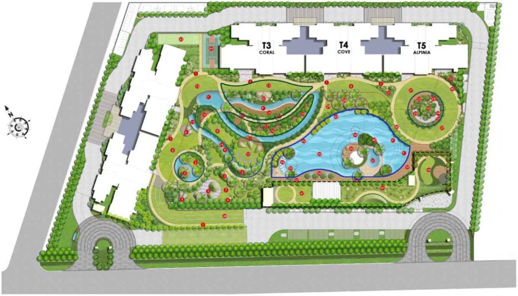 Godrej Tropical isle layout plan