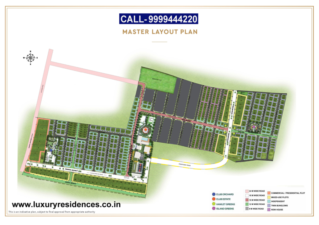 Godrej Plots Nagpur Layout Plan