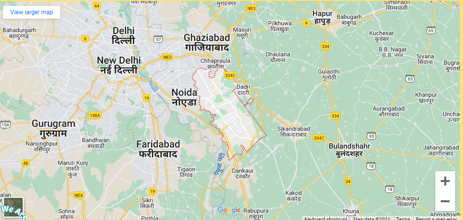 Ska Zeta 1 Greater Noida Location Map