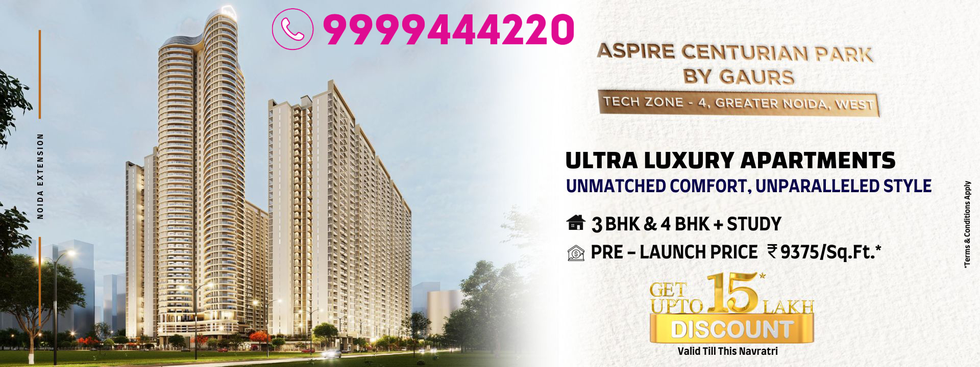 Gaur Aspire Centurian Park
