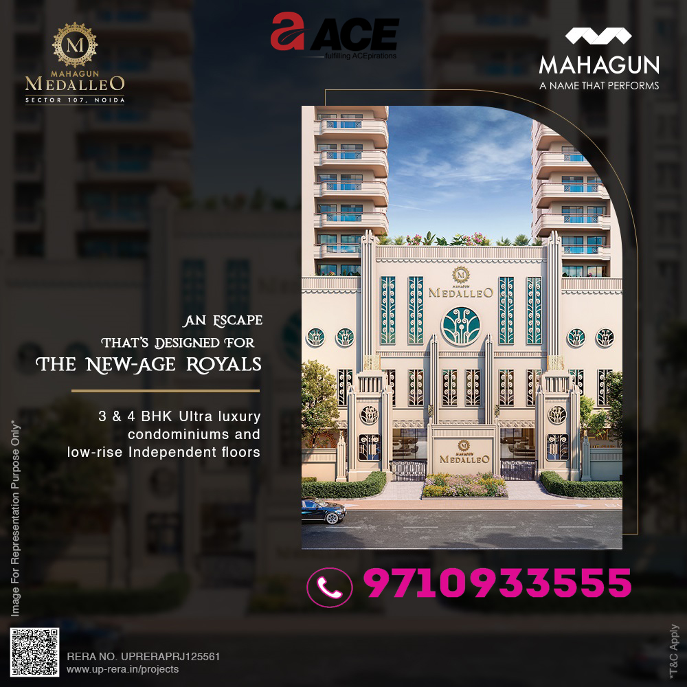 ACE Mahagun Medalleo Sector 107 Noida