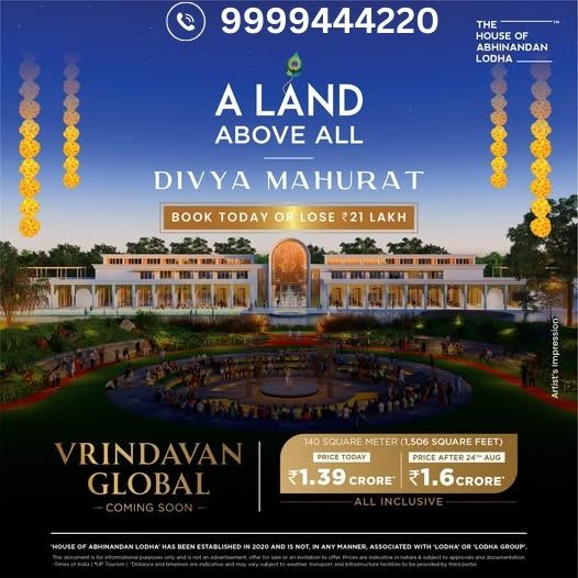 Abhinandan Lodha Plots Vrindavan