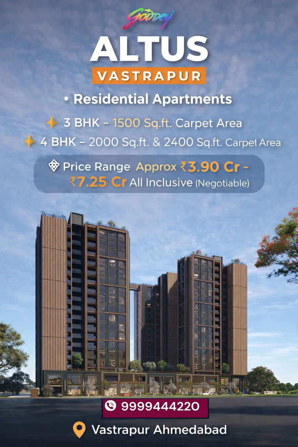 Godrej Altus Vastrapur