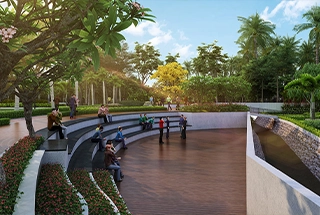 neoliv-golf-one-faridabad-amphitheatre
