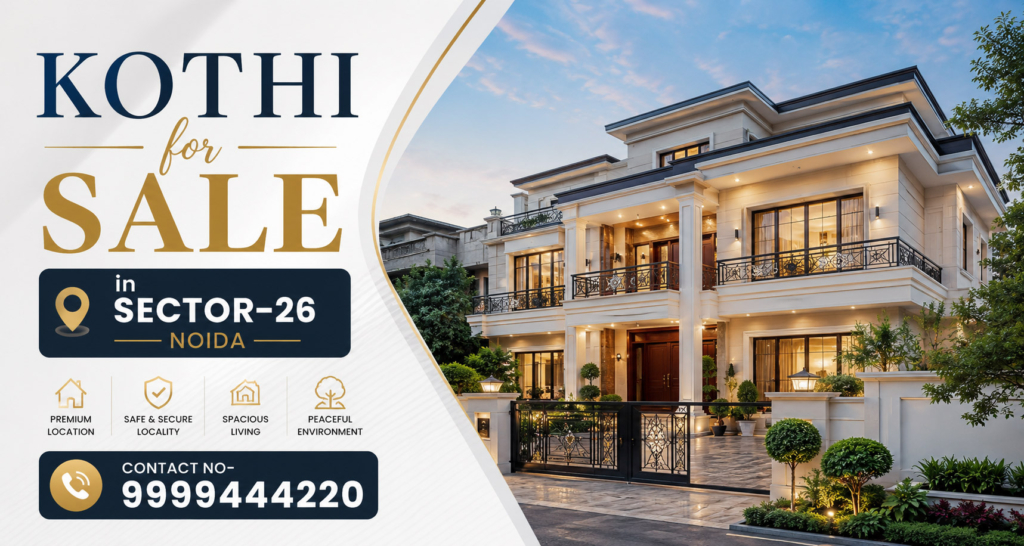 Kothi for Sale in Sector-26 Noida