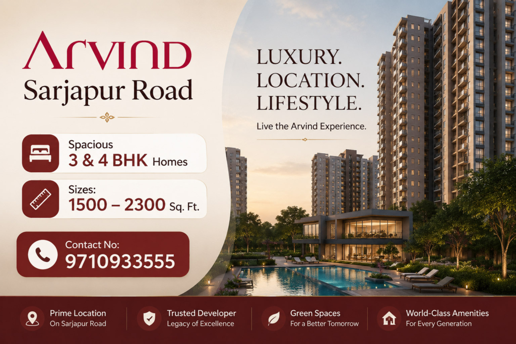 Arvind Sarjapur Road