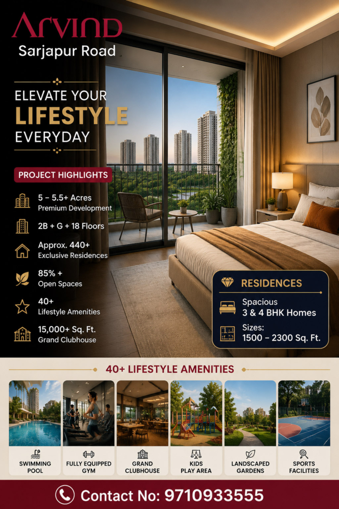Arvind Smartspaces Sarjapur