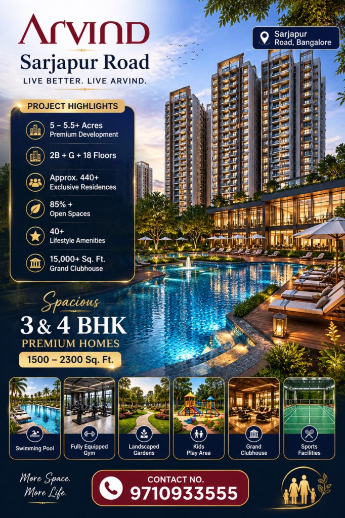 Arvind Smartspaces Sarjapur Road