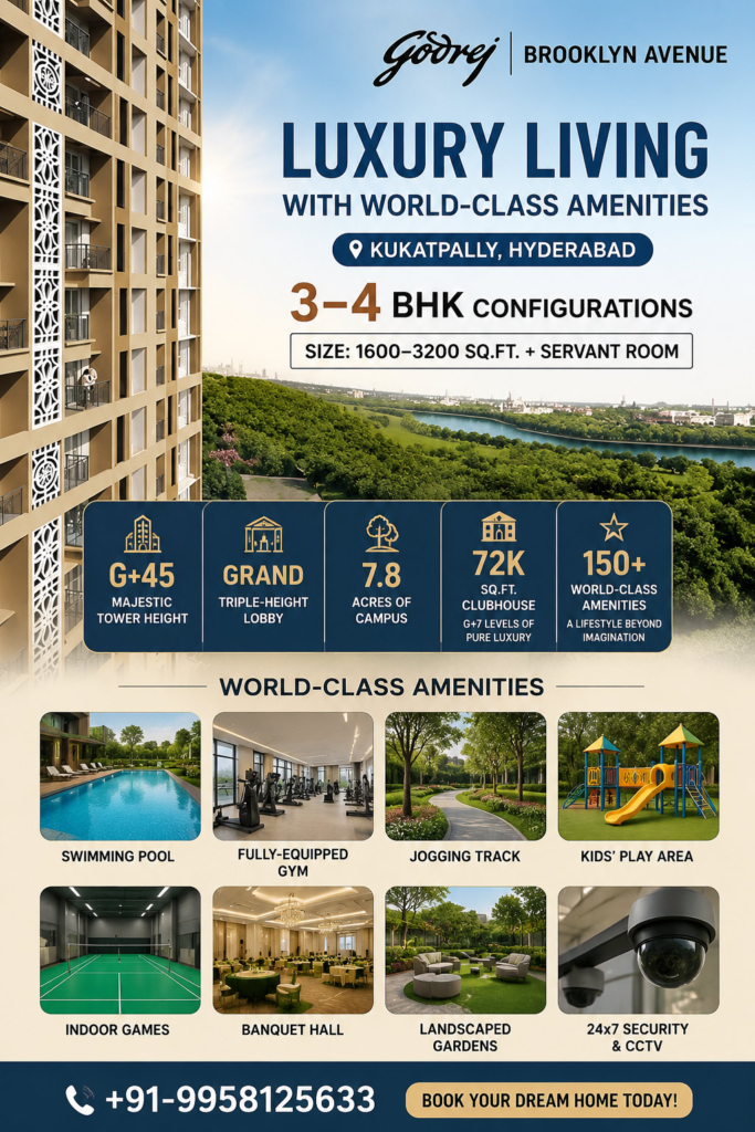 Godrej Brooklyn Avenue Kukatpally