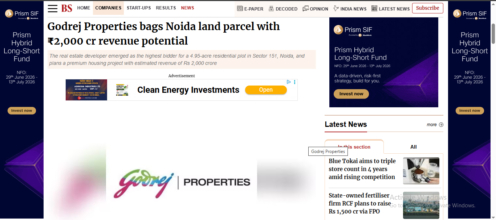 Godrej Sector 151 Noida