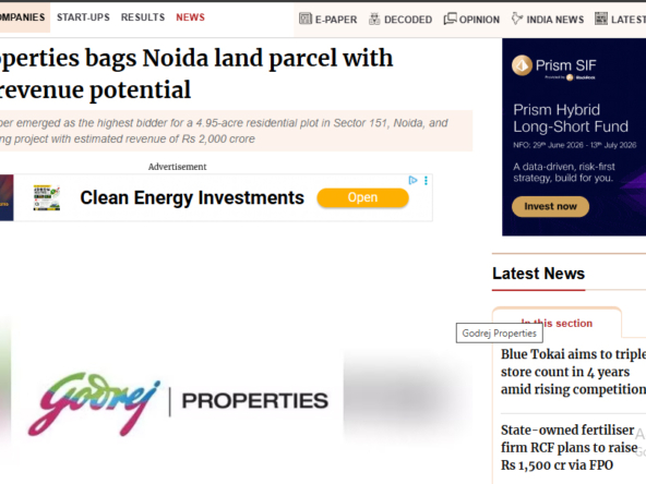 Godrej Sector 151 Noida