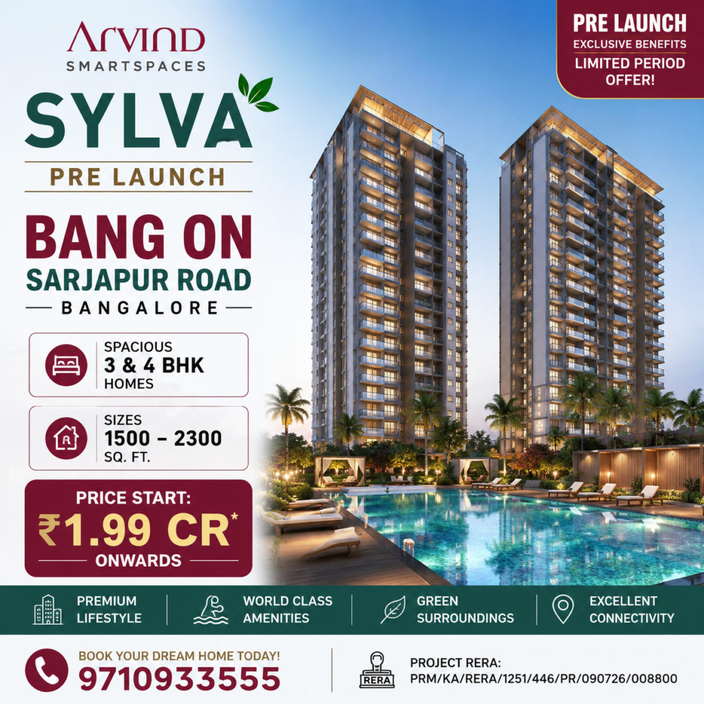 Arvind Smartspaces Sylva Sarjapur Road