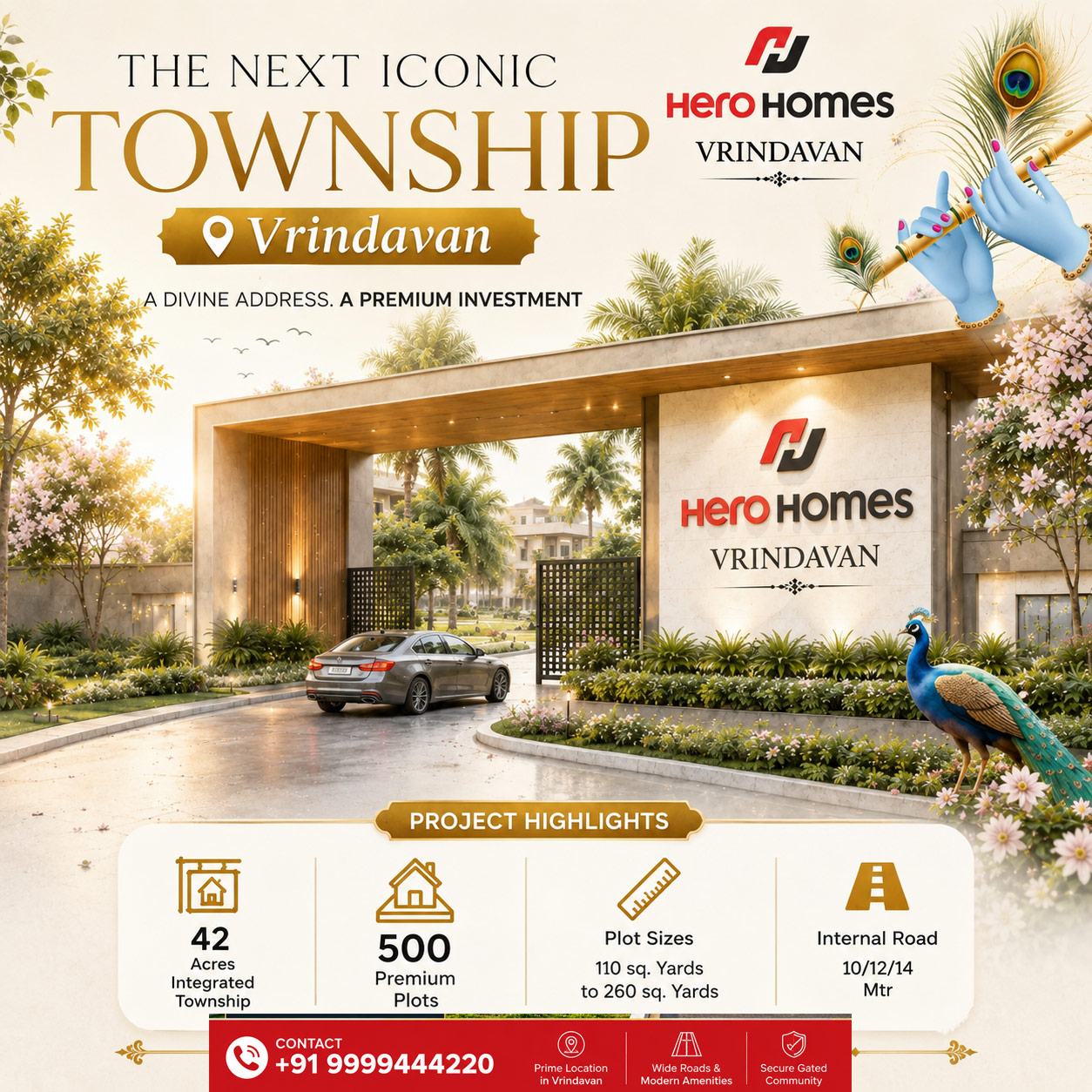 Hero Homes Plots Vrindavan