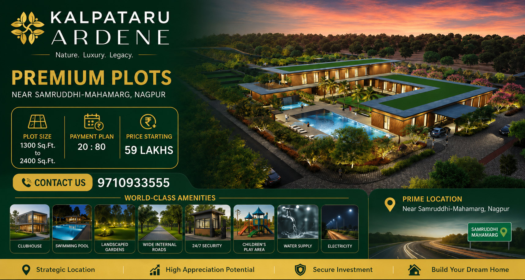 plots near samruddhi circle